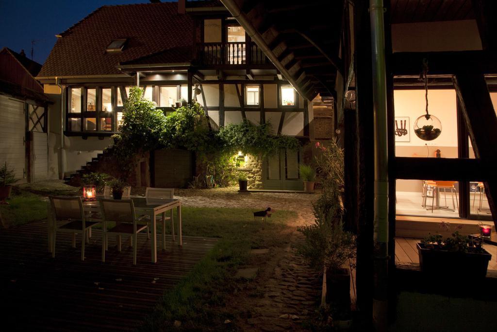 B&B Le Lodge ボウルクハイム エクステリア 写真